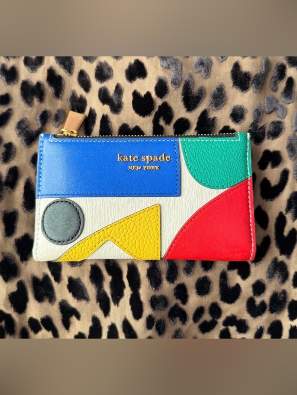 Kate Spade Gallery Small Slim Saffiano Leather Bifold Wallet